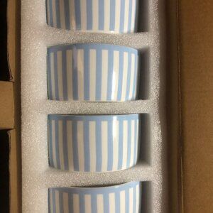 In The Roundhouse Set Of 4 Sicily Stripe Dip Bowls